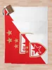 Moja Crvena Zvezda Beograd Serbe Love Delije Throwt Blanket Brède de marque de luxe Couverture personnalisée