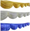 Télectricité de mariage Swag Ice Silk Drape Swag Decoration pour l'événement Party Mariage Télectricité Curtain Stage Fond décoration de mariage 7604159