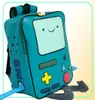 Adventure Time with Finn and Jake backpack CN BMO schoolbag Beemo Be more Cartoon Robot Highgrade PU Green3992699