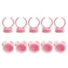 Supplies 1000pcs Disposable Pink Plastic Tattoo Pigment Ring Ink Cups Holder Tools Eyelash Extension Glue Rings Pink/blue/white