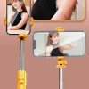 Monopods Telefon komórkowy bezprzewodowy selfie Stick Selfi Selfi Strain do smartfona Przenośna uchwyt na telefon Monzod dla Huawei