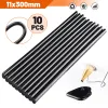 Pistolet 10/20 / 50pcs 11 mm * 200/300 mm Black Hot Melt Glue Sticks for Glue Gun Auto Repair Tools Car Dent Sans Painless Reopval Hand Tool