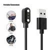 Mira el cable de carga USB de la fuente de alimentación magnética de la fuente de muelle para el testigo IP68/SW021/025/SW01/SW023/ID205U/UMIDIGI UWACH3