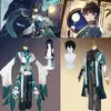 Costumes d'anime jeu anime Honkai Star Rail Dan Heng Cosplay Plus taille xxxl uniforme Men Imbibitor Lunae Costume Wig cos Suit Halloween Props 240411