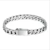 Bangle 7MM-8MM BOCAI New Solid S925 Silver Jewelry Fashion Punk Style Hipster Men and Women Bracelet 240411