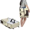 Diaper Bags Baby 3 In 1 Mtifunctional Travel Bassinet Portable Changing Pad Station8952905 Drop Delivery Kids Maternity Diapering Toil Othkj