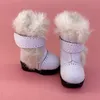 Stivali bambole Tilda da 3,2 cm per il giocattolo bambola Blythe, 1/8 Mini bambole in pelle scarpe per Blyth Azone BJD, accessori per scarpe da burattinaio casual