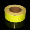 5 cm*25m Reflecterende zelfklevende waarschuwing Tapes Fluorescerende auto's Motorfietswaarschuwing Reflecterende filmstickers voor fiets