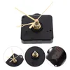 Uhrzubehör stille Tischuhr Bewegung 12-15 cm Kleine DIY-Handwerk Hanging Watch (8-024 Gold Sekunden) Kit Quarz Motor Kunststoff