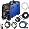 3 I 1 Svetsmaskin Tig MMA MIG Welder IGBT Semi Automatisk Svetsmaskin MIG250 /270A ARC Inverter Dual Voltage Burnback