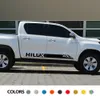 Pickup Door Side Stickers For Toyota Hilux Revo Vigo Truck Mountain Style Decor Cover Car Vinyl Decals Auto Tuning Accessories