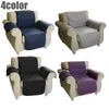 Chair Covers 1pcs Single Waterproof Sofa Cover Soft Pongee Fabric Pet Cushion Protective Home Anti-dirty Recliner Protector