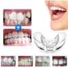 3 steg Silikontand Invisible Ortodontic Set Dental Appliance Teeth Retaener Mun Guard Hemstnede Tandbricka Tandvårdsverktyg