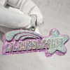 Hip Hop Hoge kwaliteit 925 Sterling Silver Iced Out Custom VVS Letter Pendant