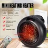 Riscaldatore elettrico da 900 W Timer a temperatura costante Timer a temperatura costante Mini Rescaldatore del riscaldatore Home Office Home Heater Holdhell Air Heater Heate