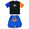 Kid Kpop Hip Hop Vêtements graphiques Tee Imprimez surdimension