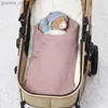 Blankets Swaddling Dual-Use Baby Blankets Newborn Infant Kids Boys Girls Solid Knit Stroller Nursery Travel Bed Cradle Quilts 90*70cm Receiving Mat Y240411