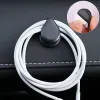 1/5/10pcs Almacenamiento del organizador de ganchos para automóviles para el almacenamiento de auriculares con cable USB CLACE ADHESIVO ADHESIVO CUNDADOR AUTO AUTO SUPERA