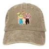 Bollmösningar Summer Cap Sun Visor Zipper N Robbie Hip Hop Silent Hill Cowboy Hatt toppade hattar