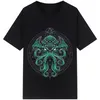 Novelty ny kläder Cthulhu Mythos mytologiska obeskrivliga monster Creative Graphic Printed Tshirt unisex unik streetwear