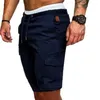 Herren -Shorts hochwertige langlebige Sporthosen Kurzes Hosen aktives Training Basketball Bodybuilding Fitness Fitnessstudio Hip Hop