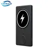 Fall Magnetic Wireless Power Bank 5000mAh 3 i 1 15W Charger Camping Externt hjälpbatteri för iPhone AirPods Iwatch Huawei