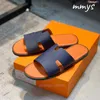 Designer praia chinelos de luxo verão izmir sandálias homens moda moda couro genuíno lento liso lasco lasco ladrina casual slides