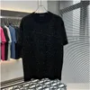 Mens Plus Tees Polos s redondeo de cuello redondo bordado y estampado de estilo polar de estilo de verano con algodón puro de algodón de entrega de gota de calle 638 otmxo