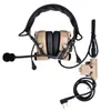 Tactische militaire Comtact IV-headset in-ear anti-ruis ophalen van geluidshoofdtelefoon Outdoor game oortelefoon katheter oordoppen