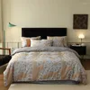 Bedding Sets Modern Minimalist Life Cotton Digital Printing Set Duvet Cover Bed Linen Fitted Sheet Pillowcases Home Textiles