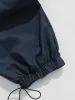 Pantalons de fret de zaful en vrac pour hommes Solid streetwear outils pantalon à cordon de crampons à cordon moyen pantalon parachute z5074713