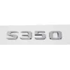 ABSプラスチックS300L S320 S320L S350トランクリアロゴバッジエンブレムステッカーメルセデスベンツSクラスW140 W220 W221 W2222