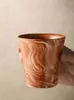 Tazze in stile giapponese tazza di caffè fatta a mano contorta twitthed ceramic ceramic tè semplice coppia di coppie di case