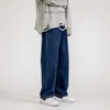 Primavera/Summer New Jeans Mens Fashion Brand Pantaloni a gamba dritta pantaloni da uomo papà casual coreano pantaloni