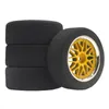 1/10 Flat Runge Tire RC Tire Professional Racing Unlimited HSP94,123 Sakura D4 Tiangong TT02 Flat Sports Car