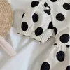 Robes de fille Summer Girls Robe à pois