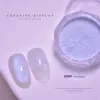 1 boîte Perle Muscle Muscle Nail paillettes Powder Fairy White High Gloss Nails Art Pigment Dust UV Gel Polish accessoires de manucure