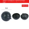 Plastic Fishing Feeder Holder Bait Luminous Fishing Bait Trap Cage Basket Attract Fish Shrimp Earthworm Tackle Carp Tool 10pcs