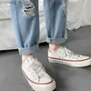 Men's Jeans Men Jeans Plus Size 5XL Straight Loose Hole Ankle Length Elastic Waist Solid All-match Trendy Males Leisure Chic Baggy Vintage L49