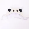 Ropa para perros perros un solo sombrero de la piel-afinidad accesorios de cosplay caricatura de mascota panda oreja peluche