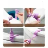 Creative Mushroom Toilet Lid Lifter Silicone Non-slip Adjustable Toilet Lid Handle Avoid Touching Bathroom Toilet Seat Accessory