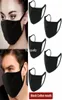 Designer Black Grey Mouth Face Mask Anti PM25 per campeggio in bicicletta Travel100 Cotone lavabile Maschesi di stoffa riutilizzabili33337025