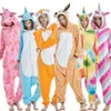 Animali adulti Unicorn Stitch Onesie Pigina Kigurumi Donne uomini Anime Pijamas Abbigliamento per il sonno in flanella per ragazzi Stupido pigiama inverno inverno.