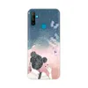 Für Realme C3 Case Soft Cover Silicon TPU bemalte Blumen Rückenschale für Oppo Realme C3 RMX2020 C 3 CAPA REALMEC3 COQUE FUNDAs