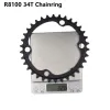 Shimano 105 R7100 ULTEGRA R8100 12Speed platering 50t / 34t / 52t / 36t 12s pour R7100 R8100 BICYLE DE ROAD BIKE 1PCS