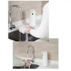 Płynna dozownik mydła biały automatyczny bezdotykany pieniący się czujnik ruchu naczynia danie ręce za darmo auto na kuchenną łazienkę