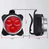 USB Rechargeable Bike Light Set Super Bright Front Headlight and Rear LED Bicycle Light 650mah 4 Light Mode Options