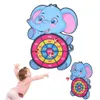 Sticky Ball Dart Board Target Sports Game Toys for Children Outdoor Party Toys Target Sticky Ball Throw Educational Board Games