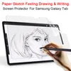 Protecteur d'écran de papier Kent pour Samsung Galaxy Tab S6 Lite 10.4 S7 11 pouces S8 Plus Fe 12.4 A8 10.5 A7 S5E Drawing Writing Film