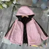 Fashion Hooded kinderjas multi-kleuren optionele babyjacks kinderen designer kleding maat 100-160 hooded boyed girls meisjes bovenkleding 24april